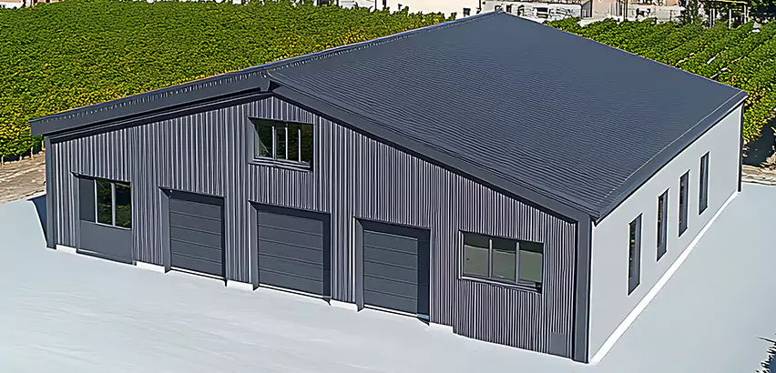 Corrugated Garage Roof Repair in Saint Charles