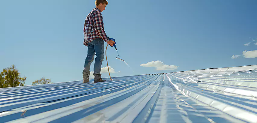 EPDM Roofing Installation Drip Edge in Saint Charles