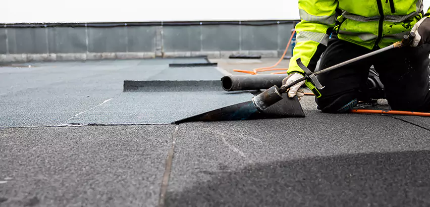 Residential Flat Roof Repair in Saint Charles