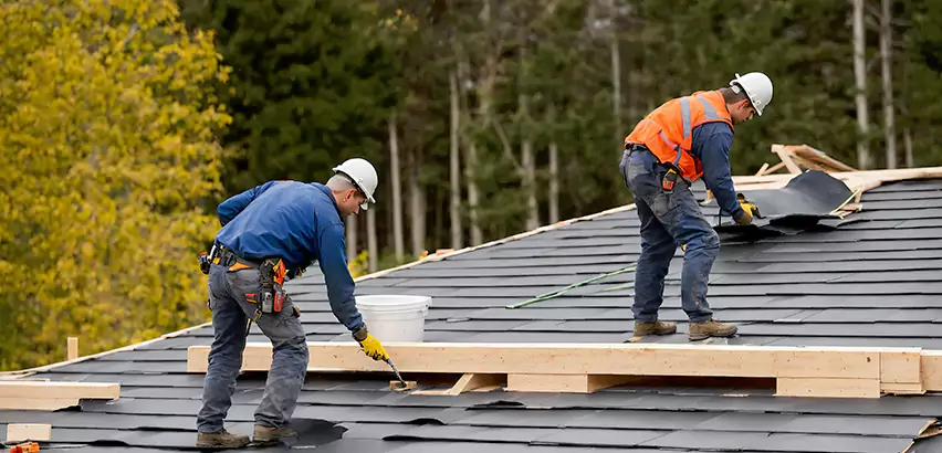 Garage Felt Roof Replacement in Saint Charles