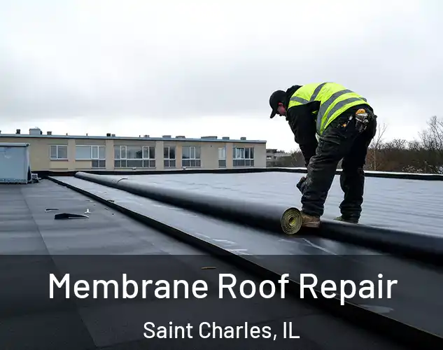  Membrane Roof Repair Saint Charles, IL