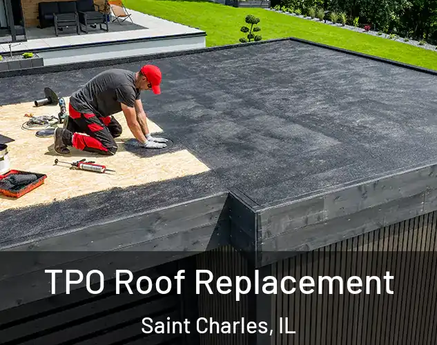  TPO Roof Replacement Saint Charles, IL
